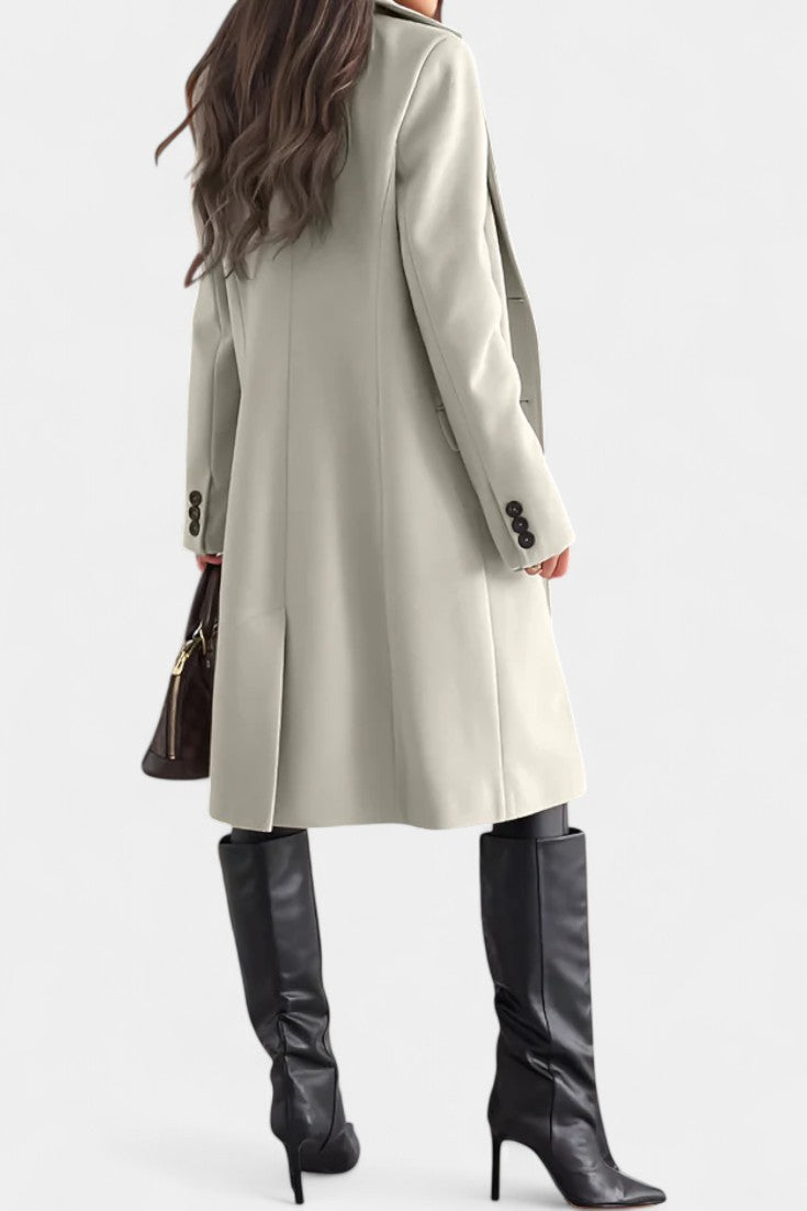 Vivienne, Tailored Mid-Length Coat
