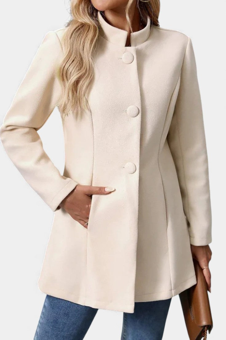 Petra, Tailored High-Collar Coat