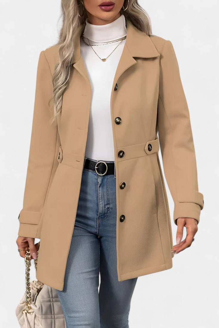 Rebecca, Tailored Belted Coat