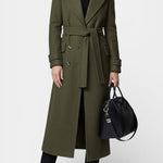 Rosabel, Tailored Double-Breasted Long Coat