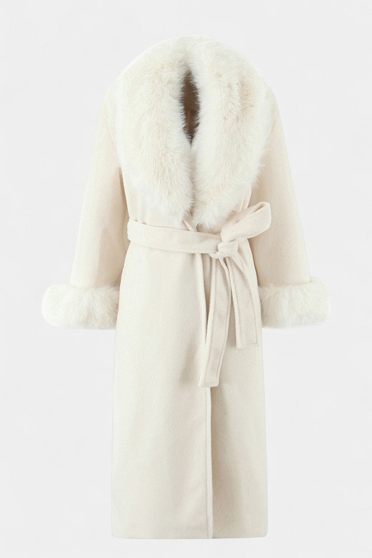Genevieve, Belted Longline Coat