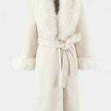Genevieve, Belted Longline Coat