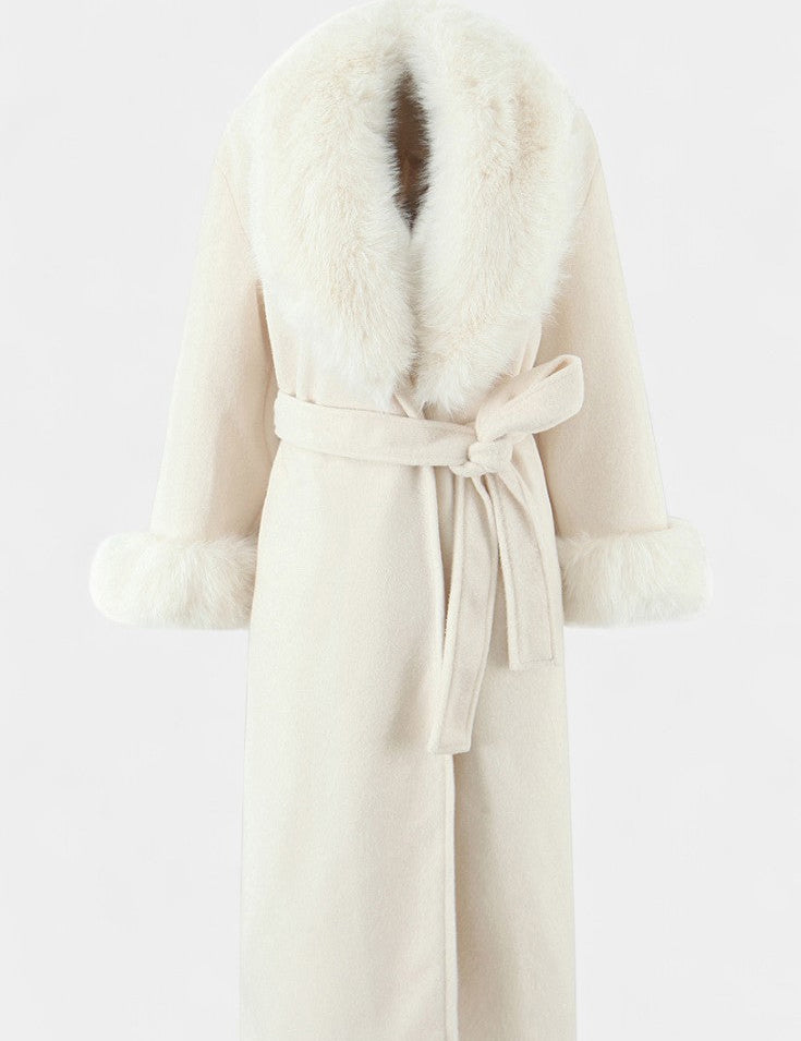 Genevieve, Belted Longline Coat