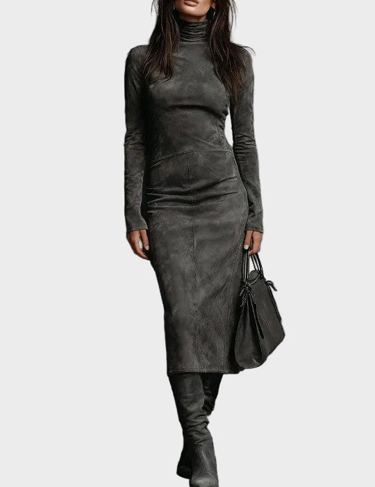 Mavis | Long-Sleeve Midi Dress