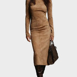 Mavis | Long-Sleeve Midi Dress