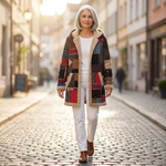 Lynette Elegant Mid-Season Jacket - view 4