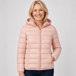 Emma, Mid-Season Coat, Light Pink