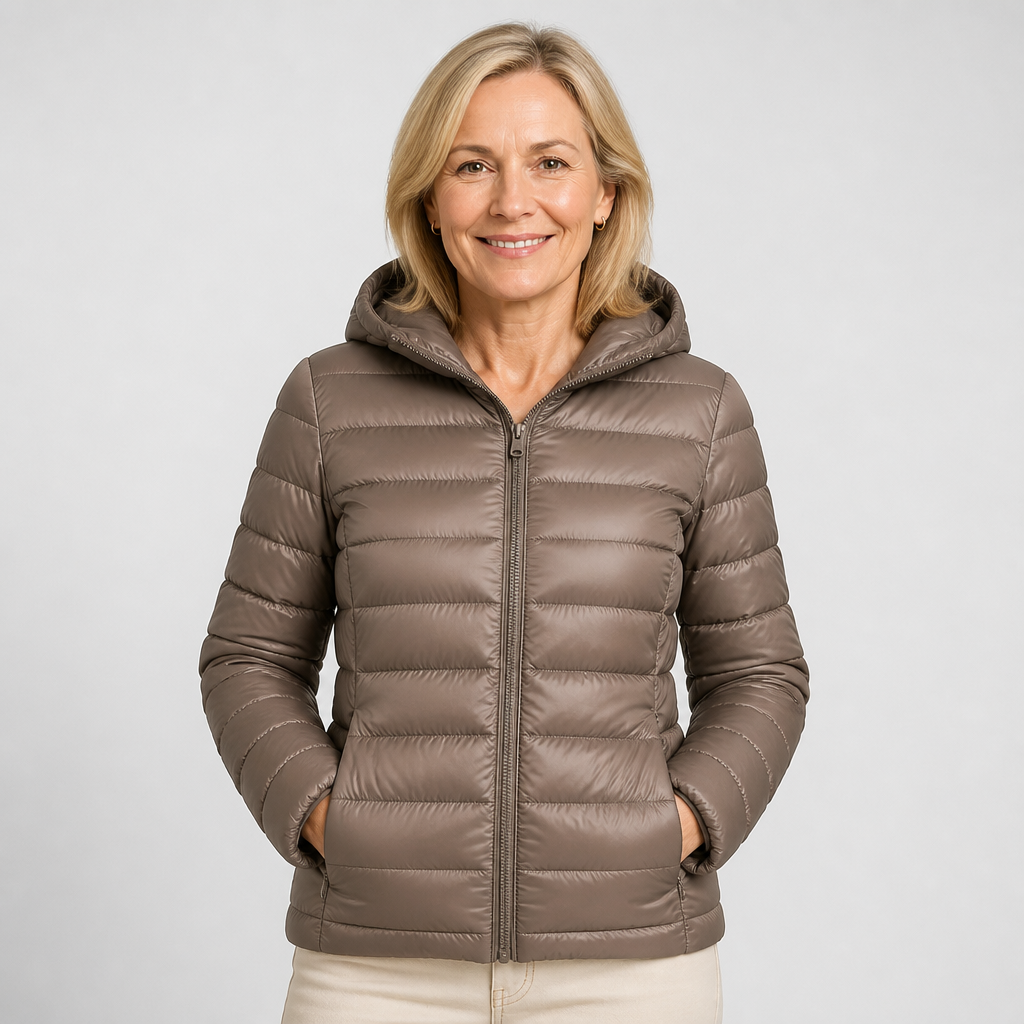 Imogen, Mid-Season Coat, Champagne