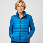 Faith, Mid-Season Coat, Sky Blue