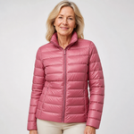 Louisa, Mid-Season Coat, Salmon