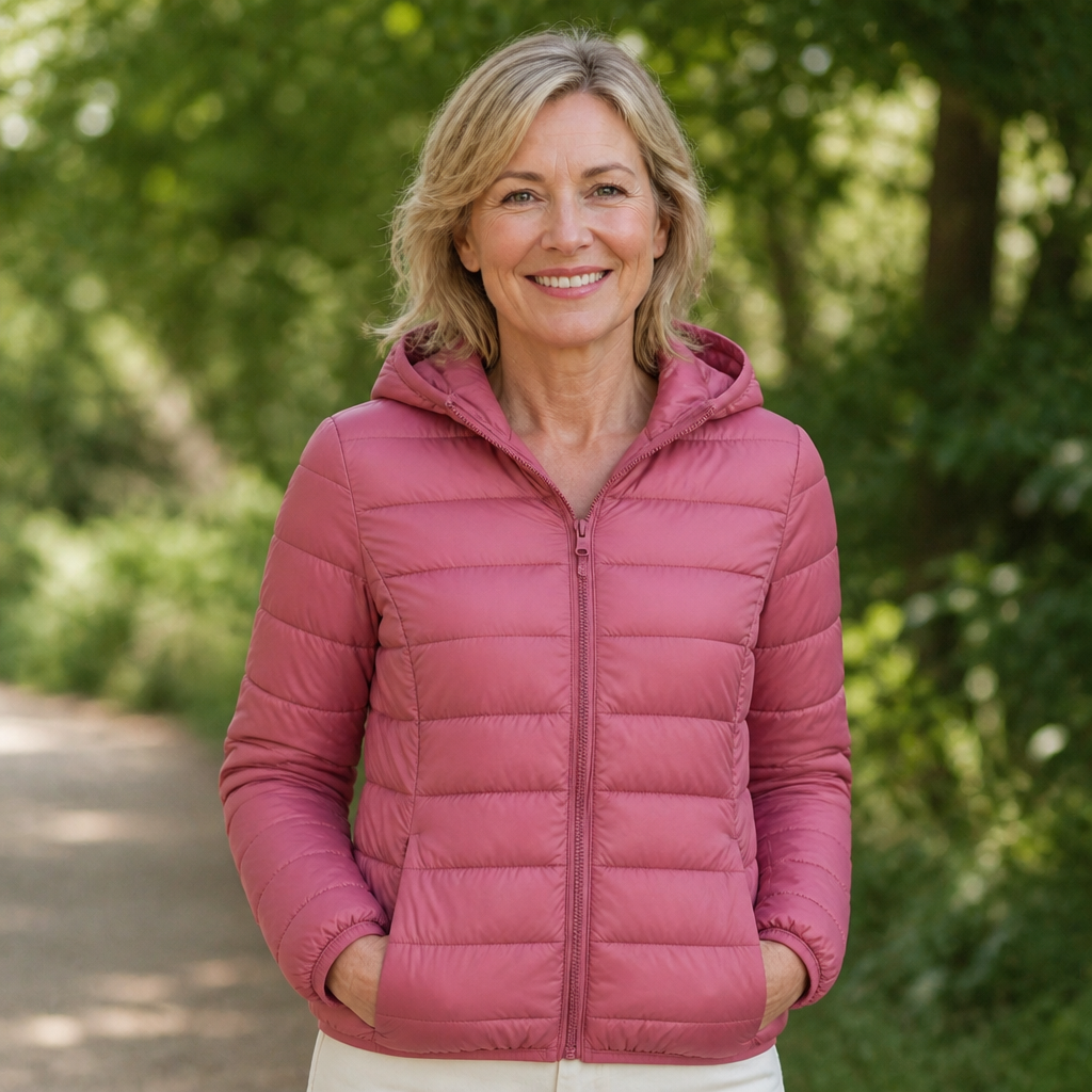 Lynn, Mid-Season Coat, Pink