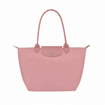 Large Packable Tote Bag, Petale Pink, front view