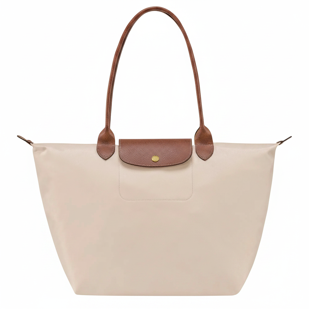 Large Packable Tote Bag, Paper, front view