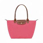 Large Packable Tote Bag, Grenadine, front view