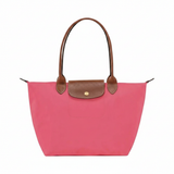 Large Packable Tote Bag, Grenadine, front view