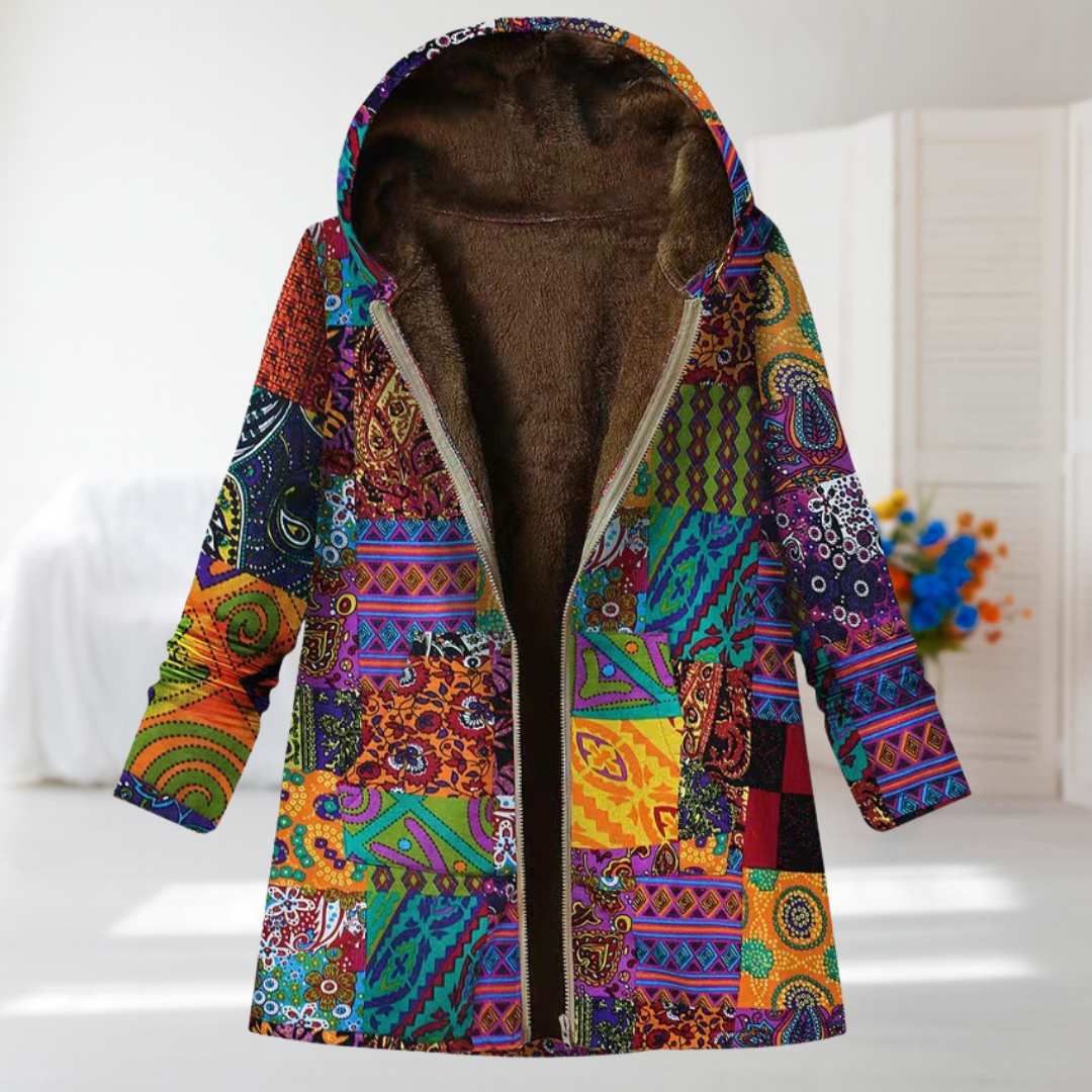 Maude Elegant Mid-Season Coat - view 5