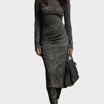 Mavis Long-Sleeve Midi Dress - view 2
