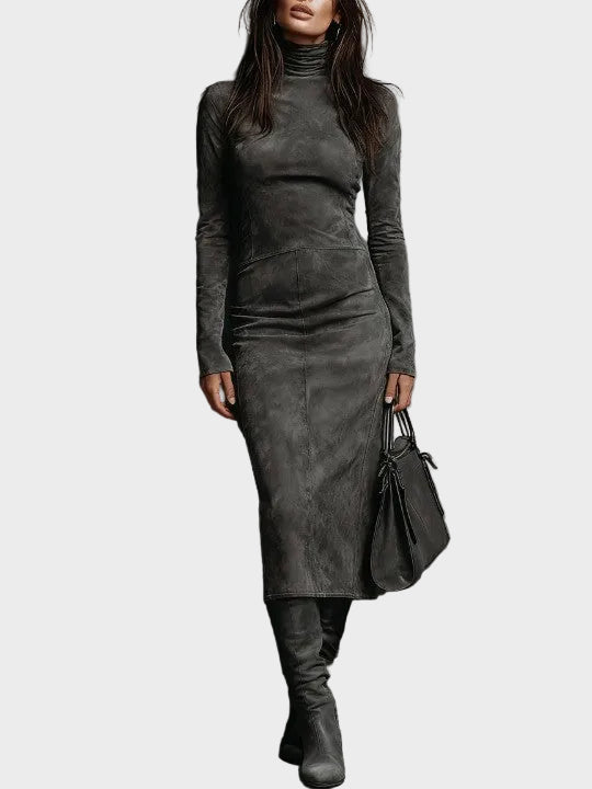 Mavis Long-Sleeve Midi Dress - view 2
