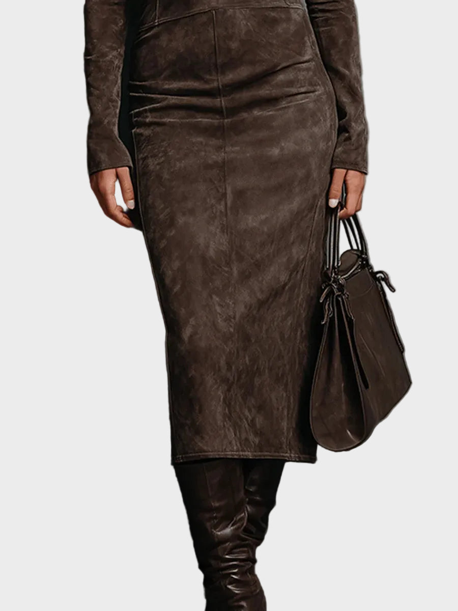 Mavis Long-Sleeve Midi Dress - view 5