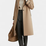 Maura, Wide-Collar Statement Coat