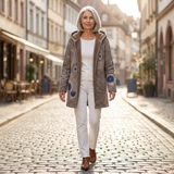 Milly Elegant Mid-Season Coat - view 4