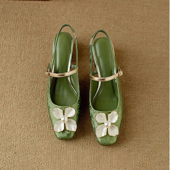Mathilde Elegant Women's Shoes with Floral Detail - view 14