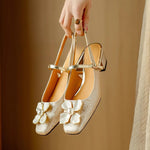 Mathilde Elegant Women's Shoes with Floral Detail - view 4