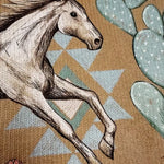 Brigitte Cardigan with Horse and Cactus Design - view 4