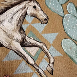 Brigitte Cardigan with Horse and Cactus Design - view 4
