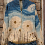 Renate Cardigan with Dandelion Motif - view 2