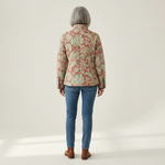 Nancy Vintage Floral Casual Quilted Jacket - view 3