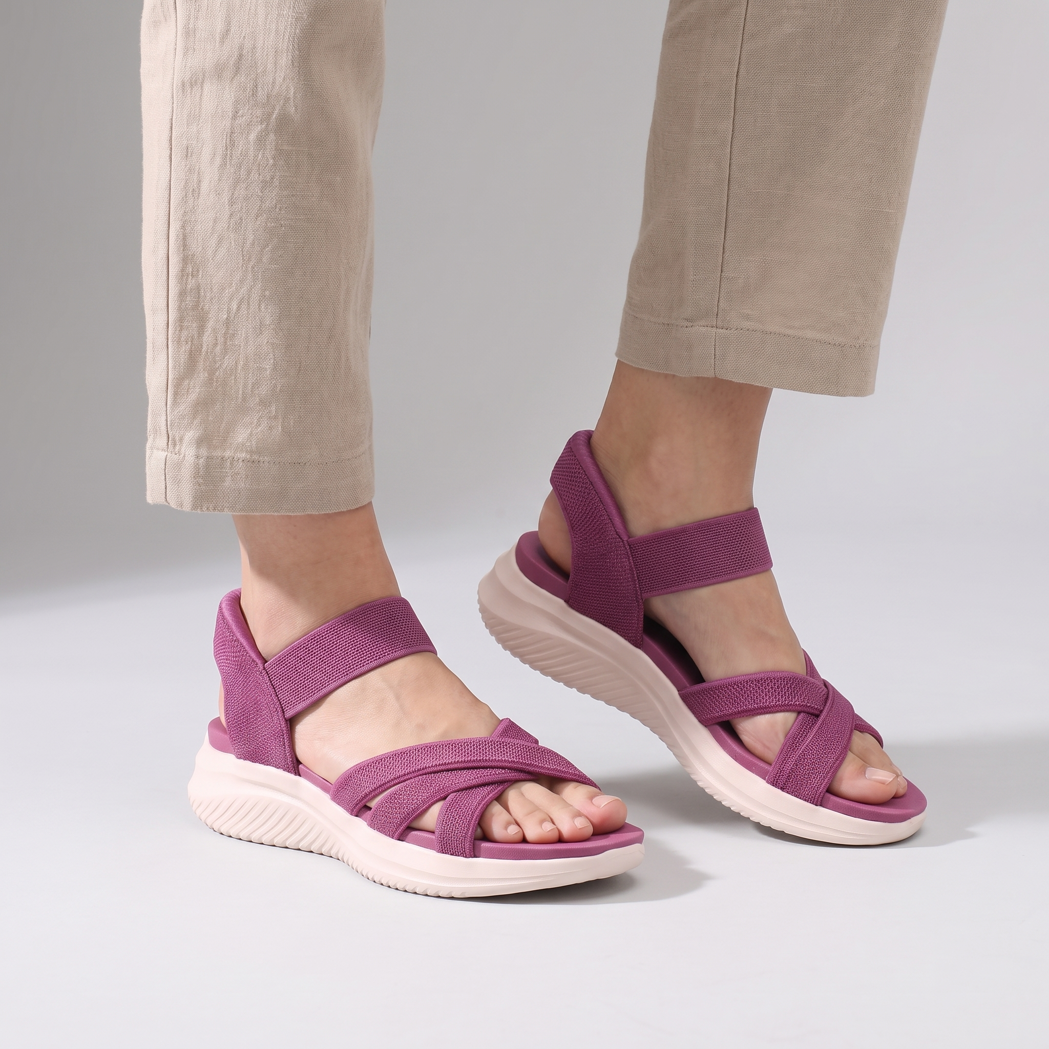 Olwen Ultra-Flex Knit Sandals