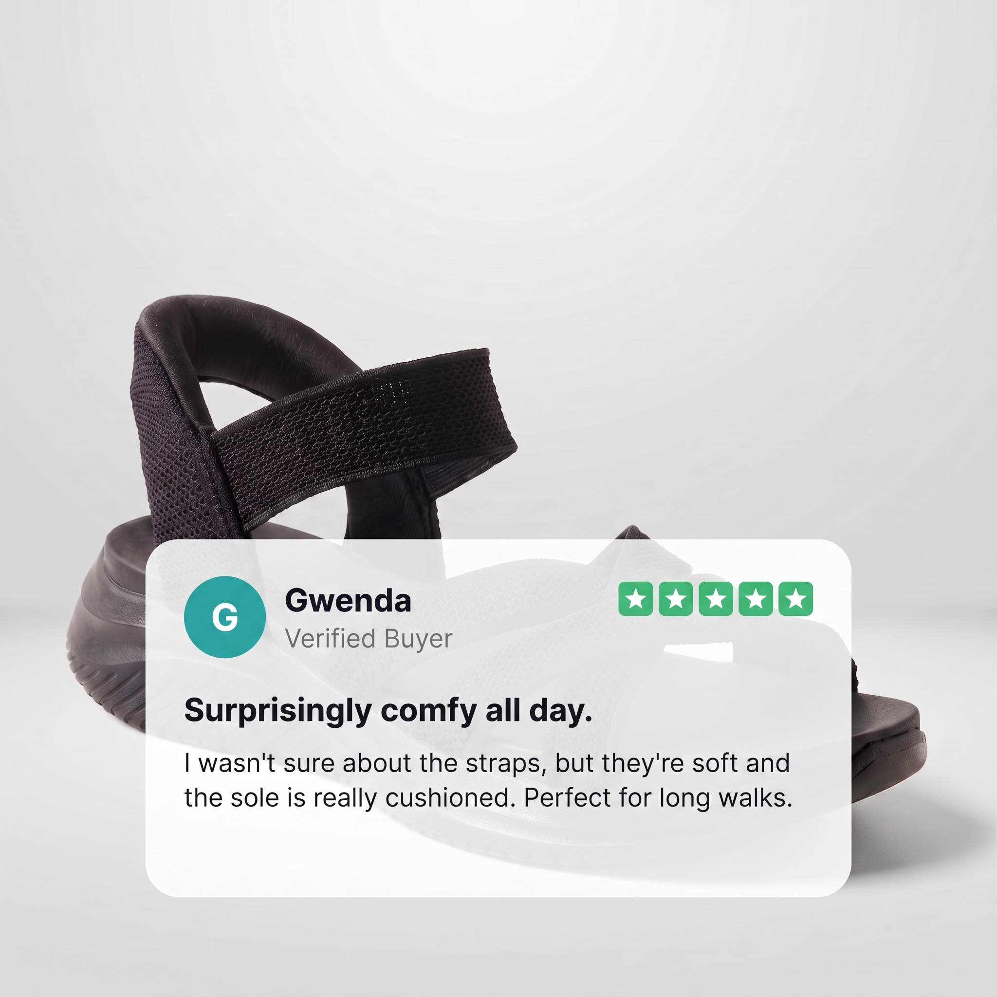 Olwen Ultra-Flex Knit Sandals - view 9