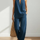 Sienna Two-Piece Denim Set - view 6