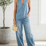 Sienna Two-Piece Denim Set - view 5
