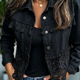 Primrose | Fringe & Lace Jacket