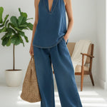 Sienna Two-Piece Denim Set - view 2