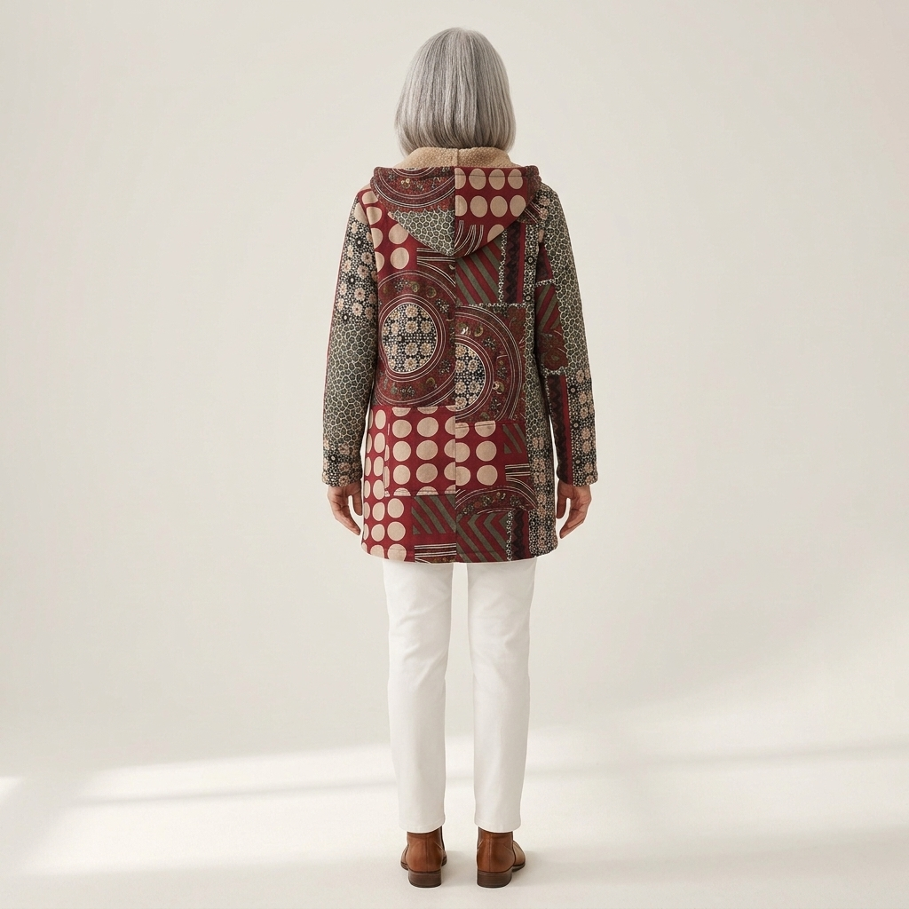 Phyllis Elegant Mid-Season Coat - view 3