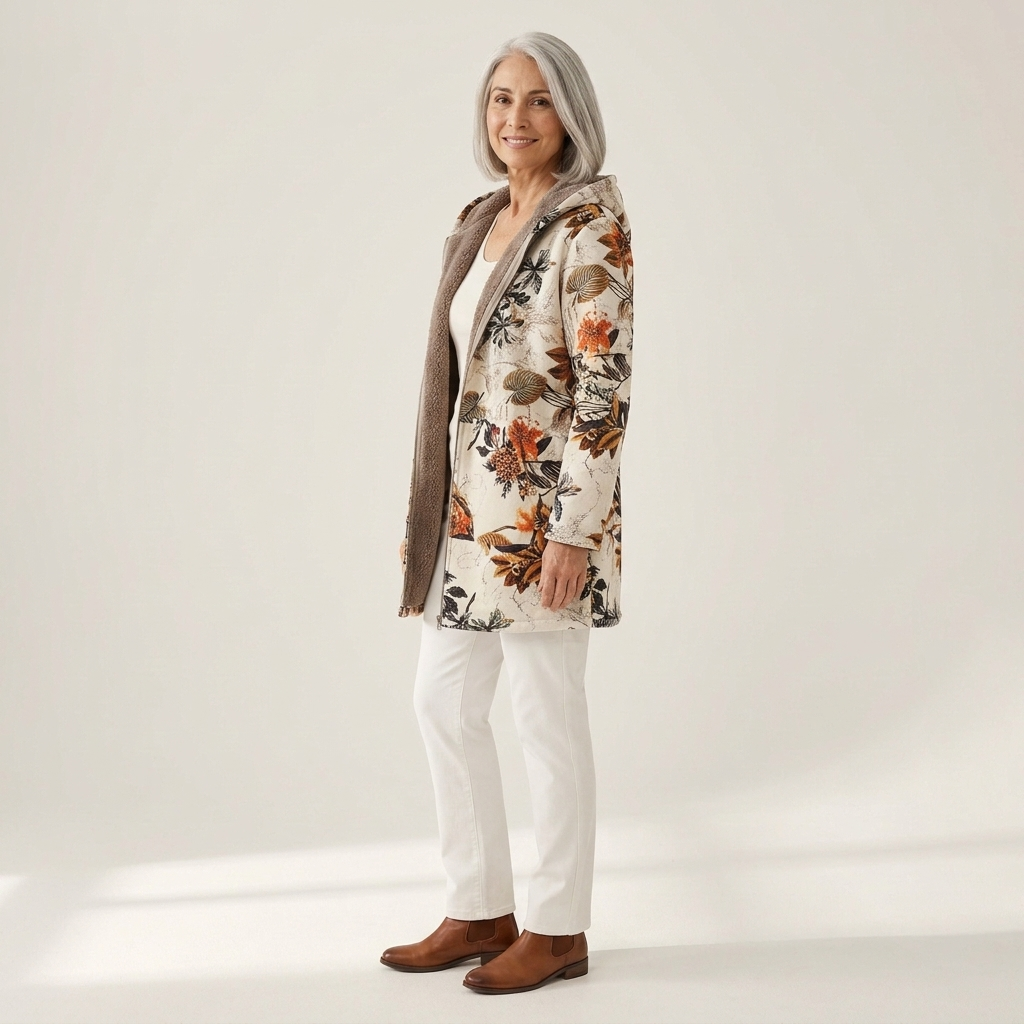 Prue Elegant Mid-Season Coat - view 2
