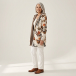 Prue Elegant Mid-Season Coat - view 2