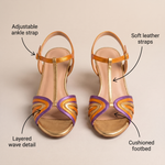 Rhian Sunset Strap Sandals - view 4