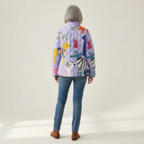 Ruby Casual Quilted Jacket with Dog Print - view 3