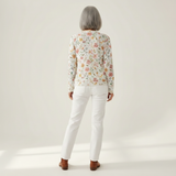 Ruth Fresh Little Flowers Print Buttoned Cardigan - view 3