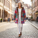 Shona Elegant Mid-Season Jacket - view 4