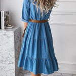 Louisa Smart Casual Denim Dress - view 4