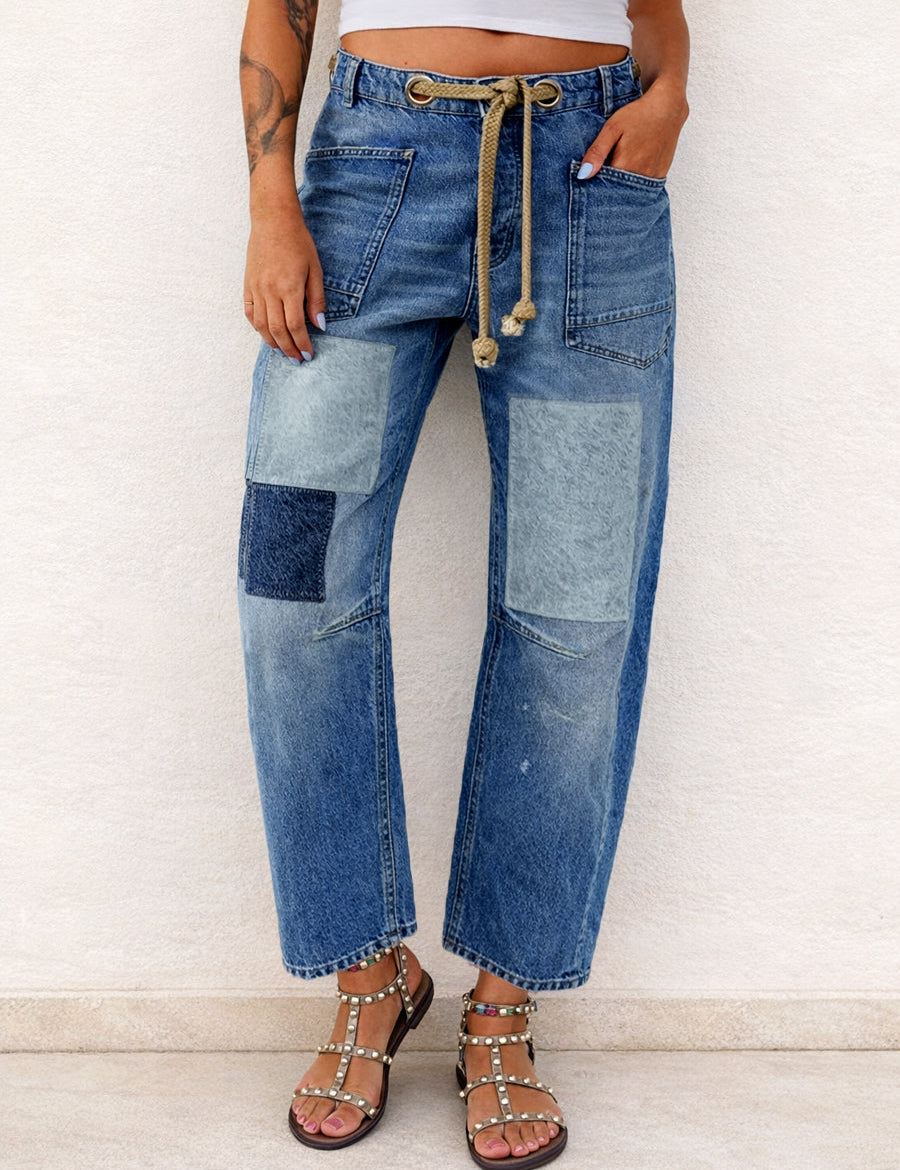 Maisie Patchwork Jeans - view 2