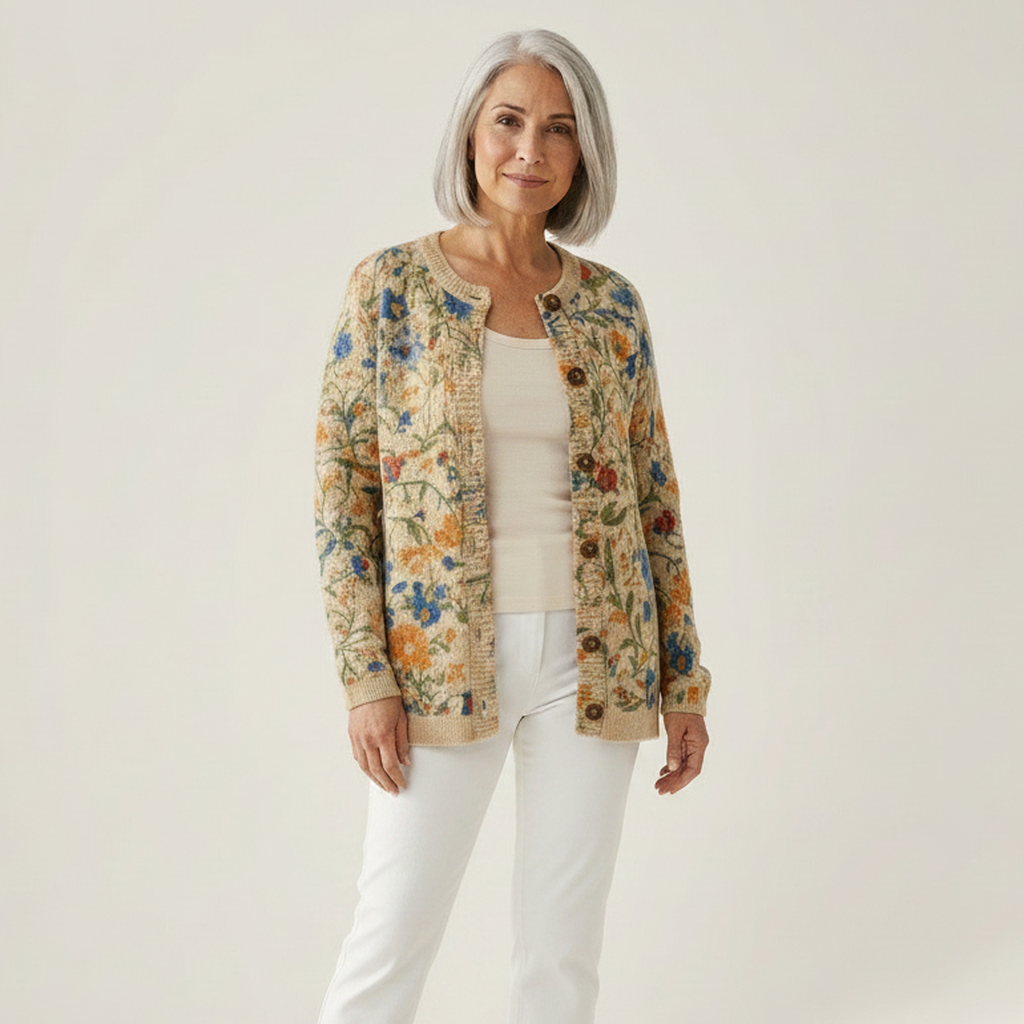 Stella Floral Autumn Cardigan