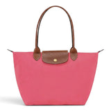 Susannah Large Foldable Tote Bag in Coral Pink