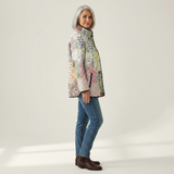 Susannah Casual Floral Print Quilted Jacket - view 2