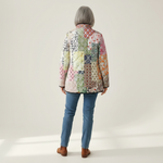 Susannah Casual Floral Print Quilted Jacket - view 3